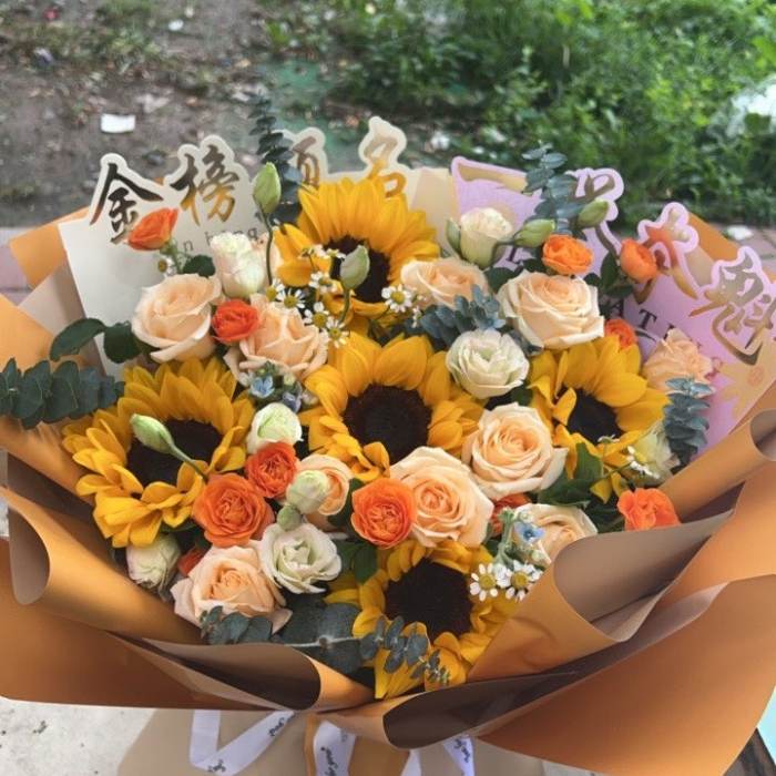 鸡西城子河区送高考生什么花